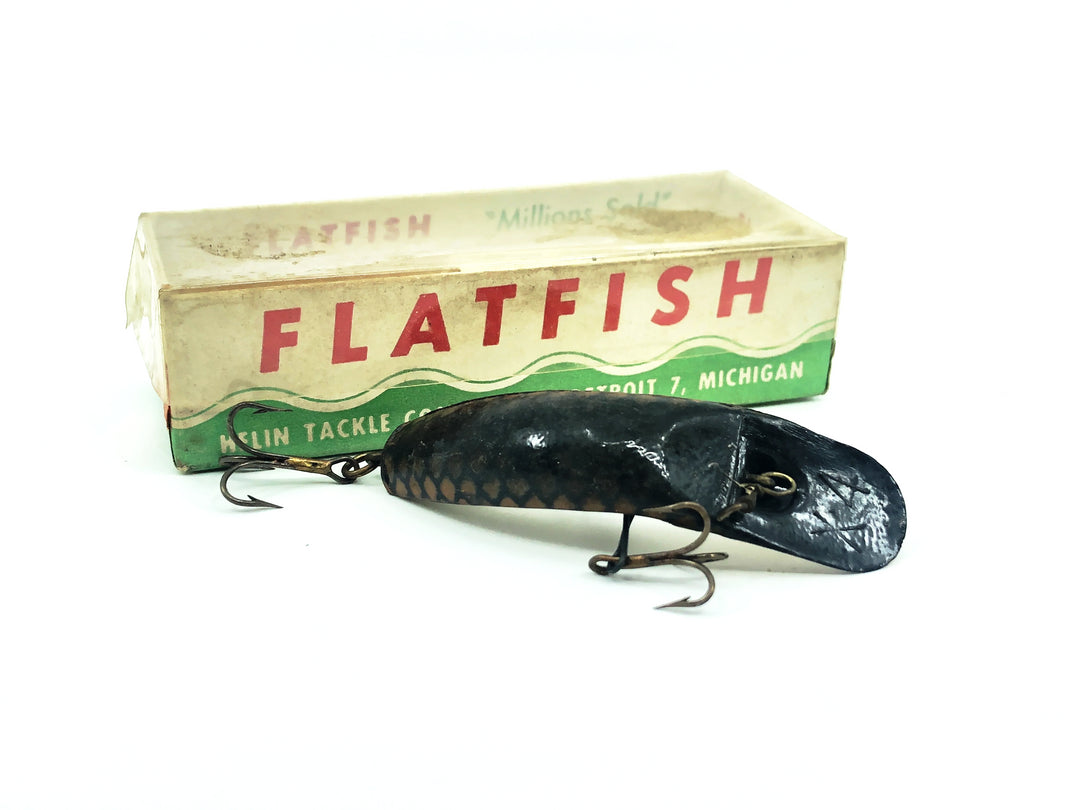 Vintage Helin Flatfish X4, LS Large Scale Color with Box