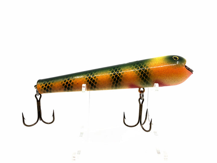 Smity Bait Small Jerk, Perch Color on Card