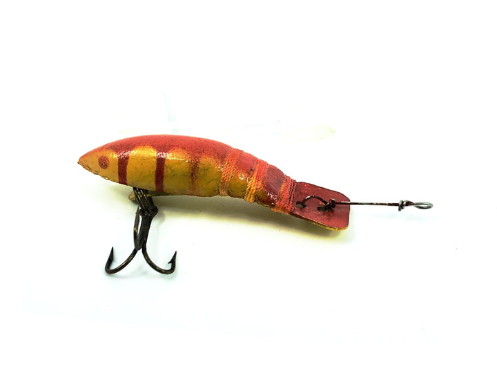 Worden's Flyrod Wizard, Yellow/Red Back and Ribs Color