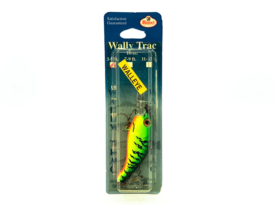 Mann's Wally Trac, Fire Shad Color on Card