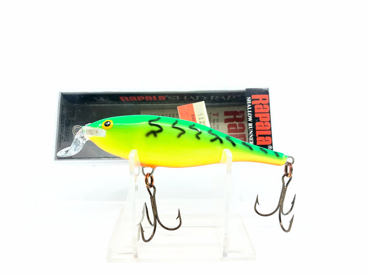 Rapala Shallow Shad Rap SSR-9, FT Fire Tiger Color w/Box - Old Color Variant