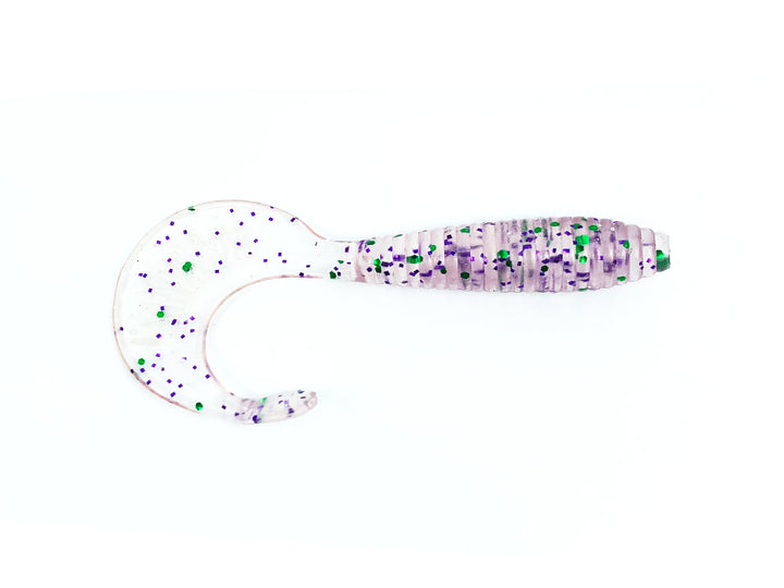 Get Bit Baits X Viper Hyper Tail 4", Cotton Candy Color - 5 Pack