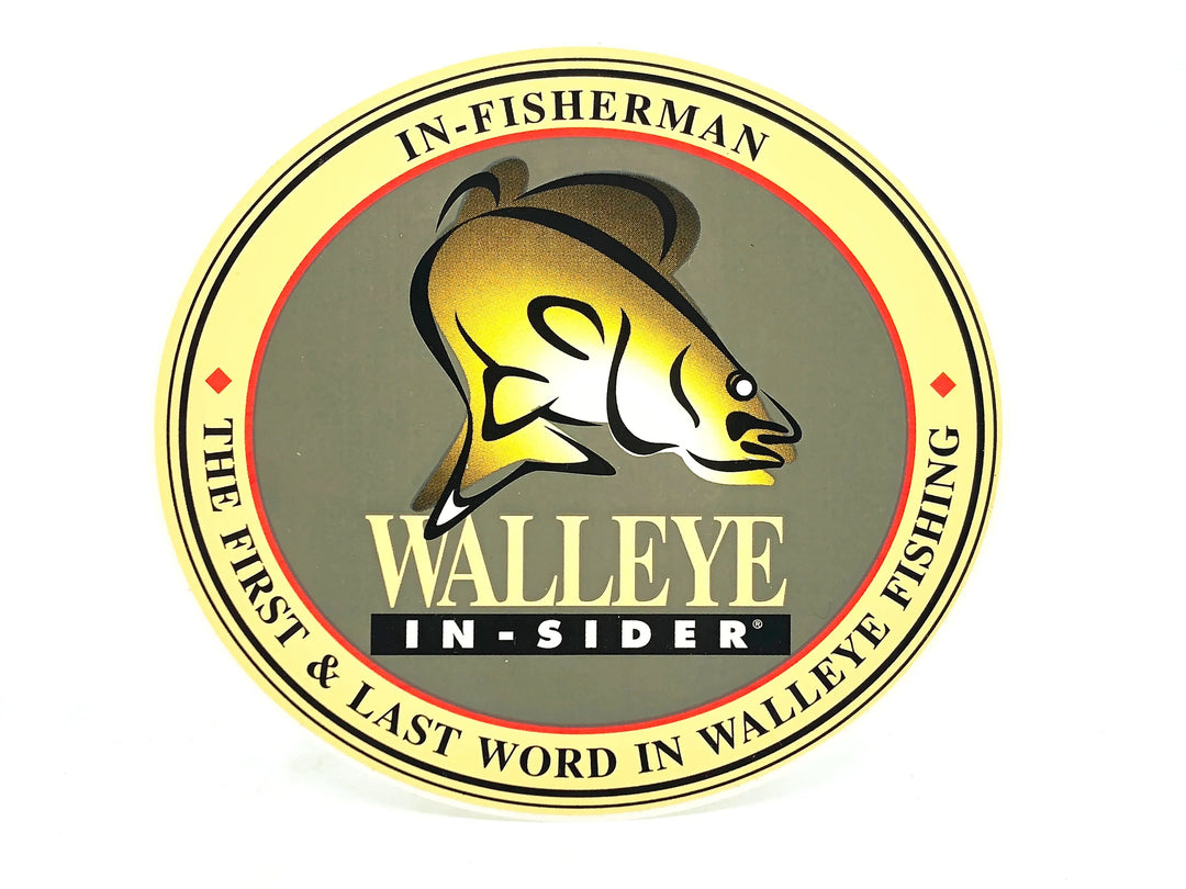 Walleye In-Sider In-Fisherman Sticker