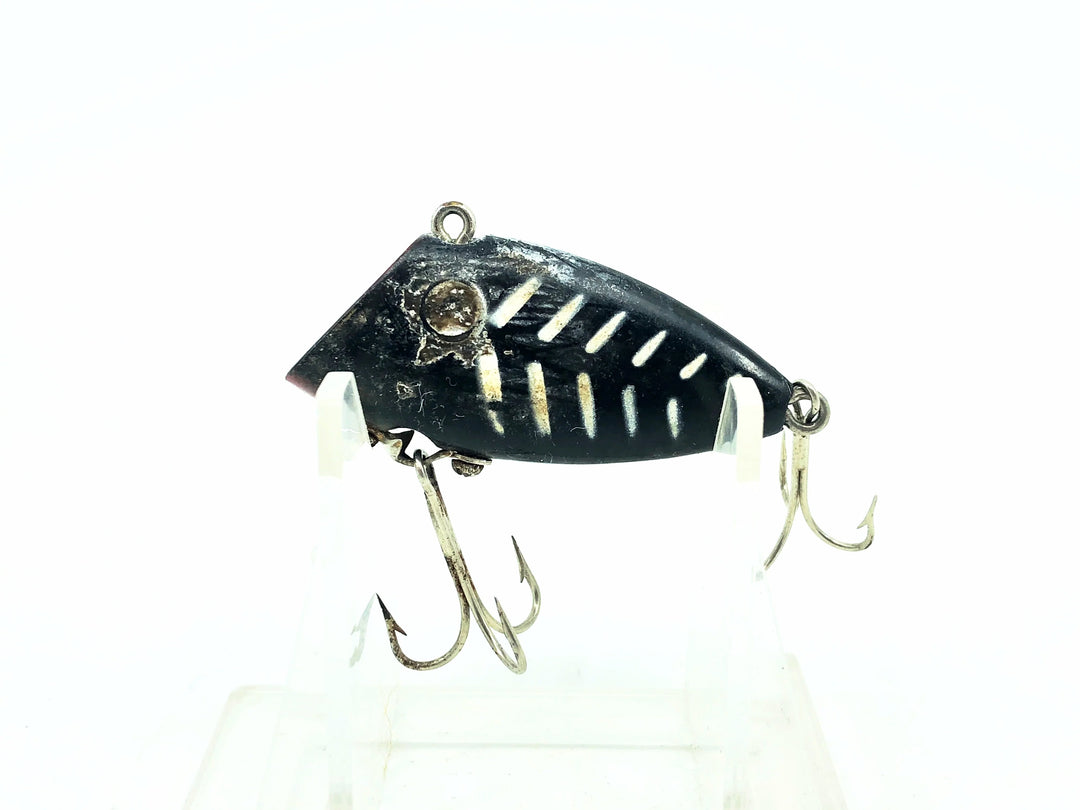 Tackle Industries Swimmin Minnow White Ribs/Black Color