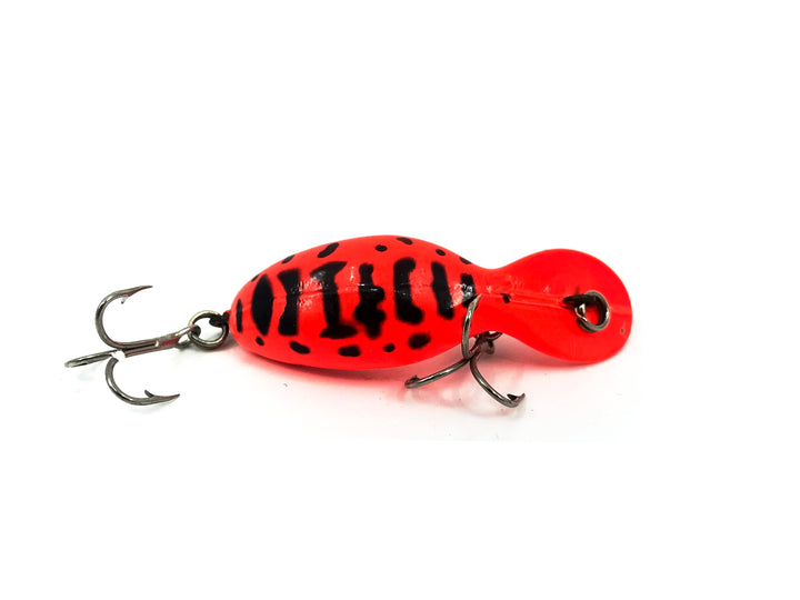 Heddon Tiny Clatter Tad, #63 Red Dog Color