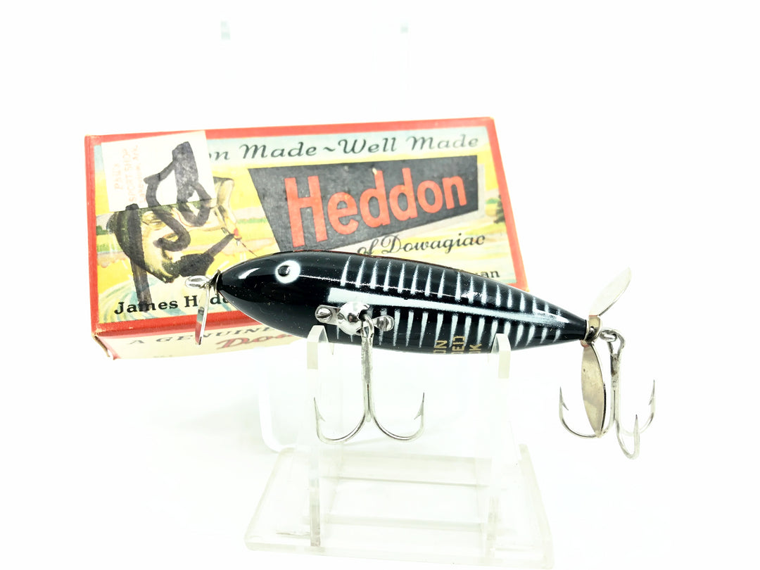 Heddon Wounded Spook 9140, XBW Black Shore Minnow Color w/Box