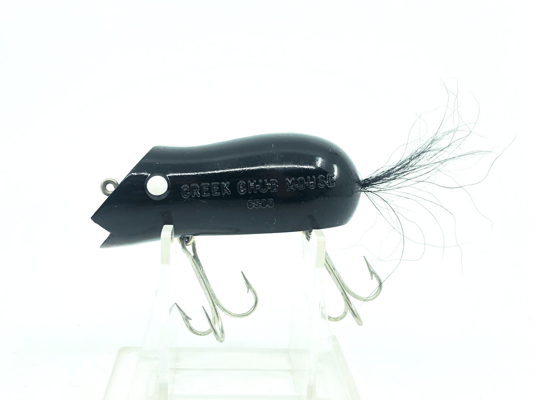 Creek Chub 6580 Mouse, Black Mouse Color