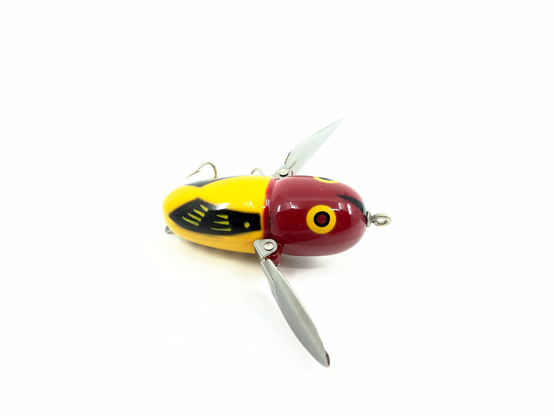 Heddon Crazy Crawler, YRH Yellow Hornet Color