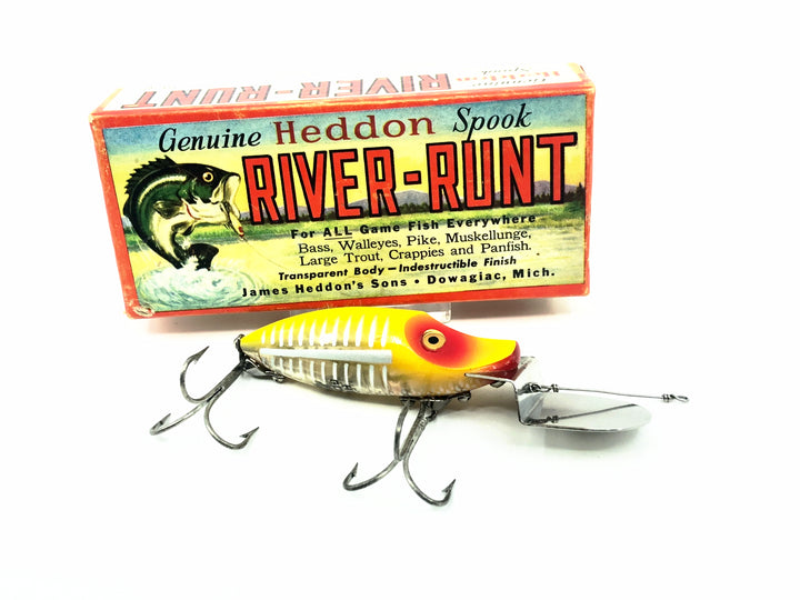 Heddon River Runt Spook Go-Deeper D-9110 XRY Yellow Shore Color w/Box