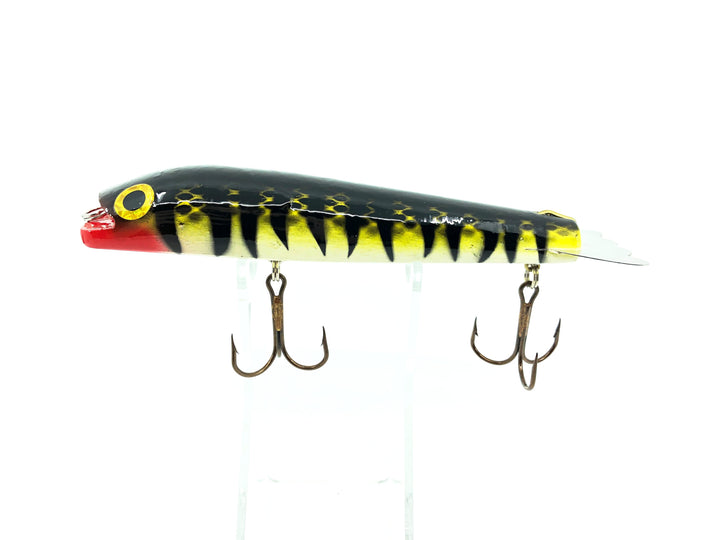 Bobbie 6 1/2" Jerk Bait, Bumble Bee Tiger Color