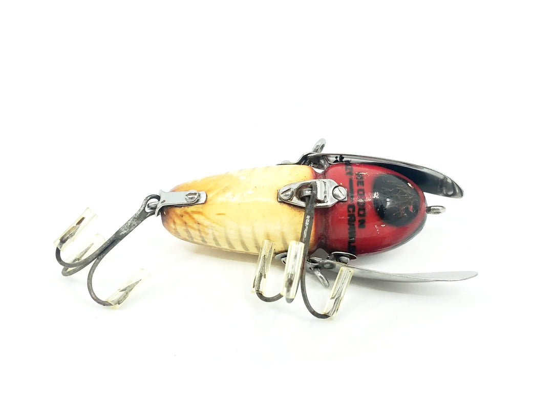 Heddon Wooden Crazy Crawler 2100 XRW Red Shore Minnow Color