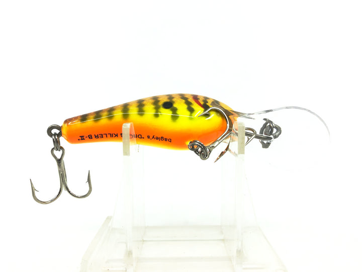 Bagley Diving Killer Balsa 2 DKB2-DC9, Dark Crayfish on Chartreuse Color