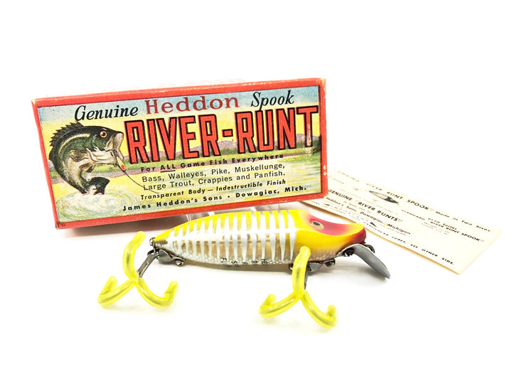 Heddon Floater Yellow Shore River Runt with Incorrect Box