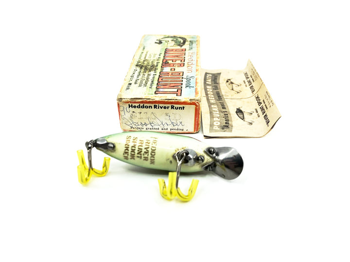 Heddon River Runt Spook Sinker 9110 SD Shad Color with Box