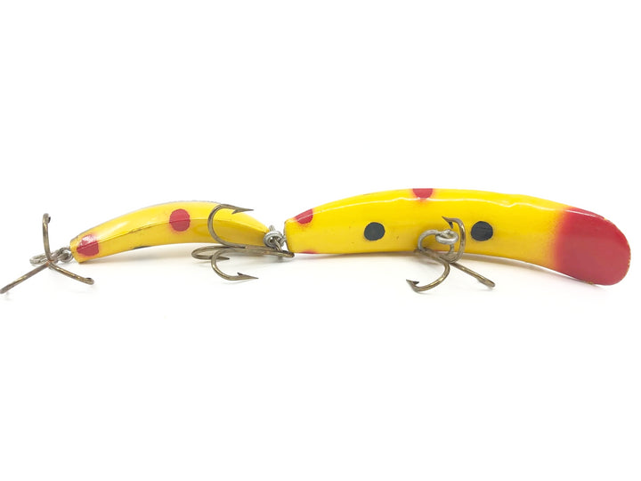 Pre Luhr-Jensen Kwikfish Jointed K18J YB Yellow Black Stripe Color