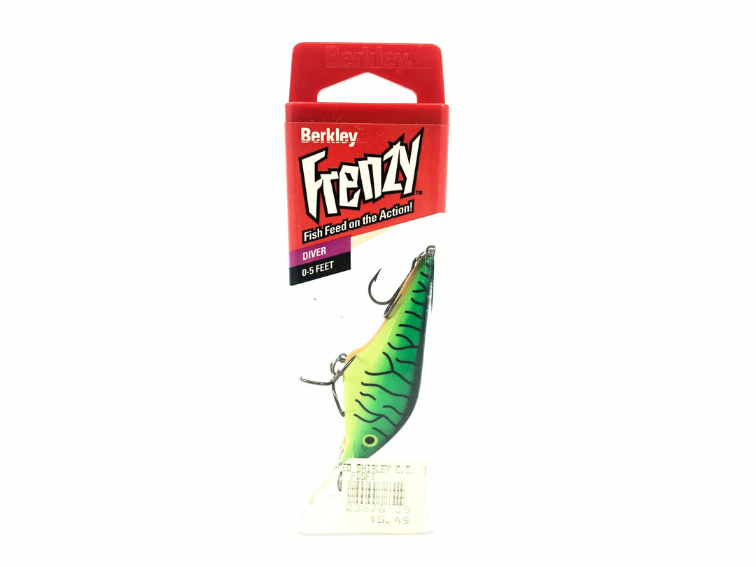 Berkley Frenzy Diver, Firetiger Color New w/Box