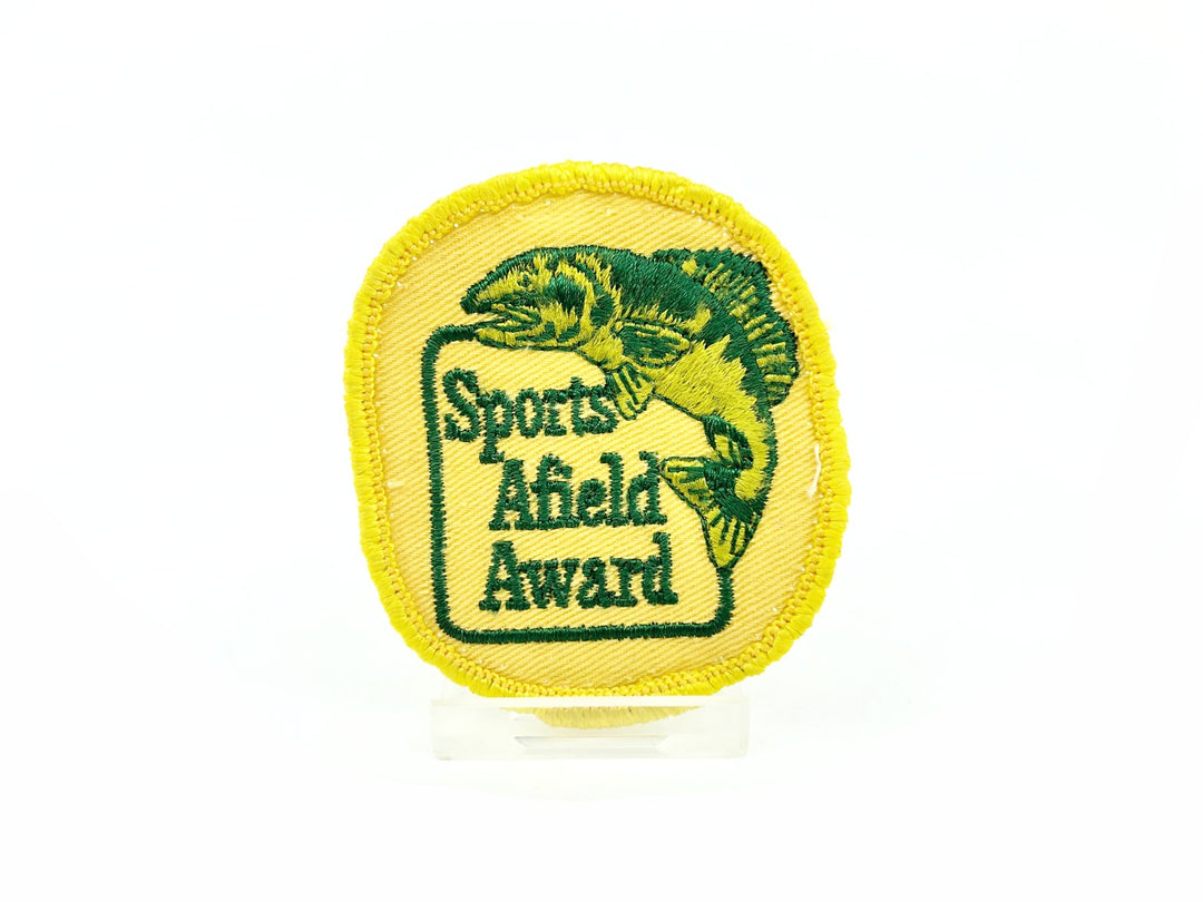 Sports Afield Award Vintage Fishing Patch