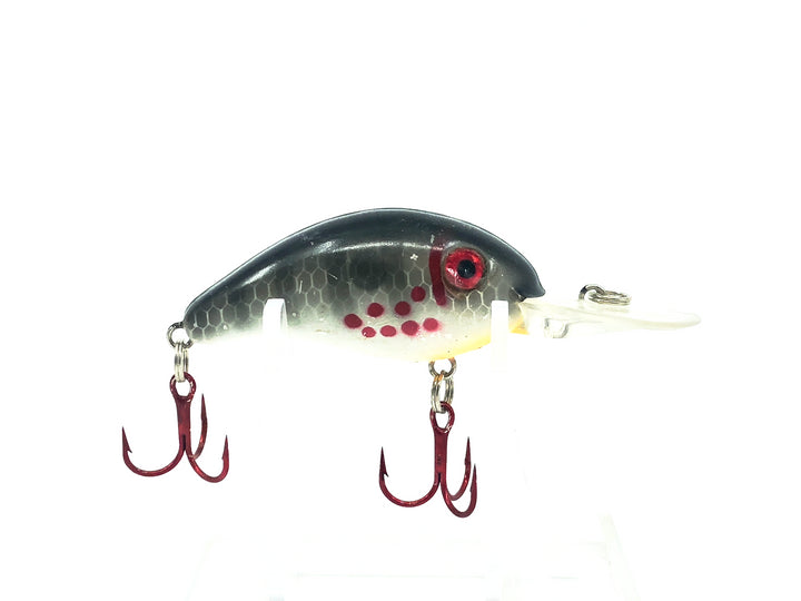 Strike King Bleeding Bait Series 3 Crankbait, #345 Bleeding Green Perch Color