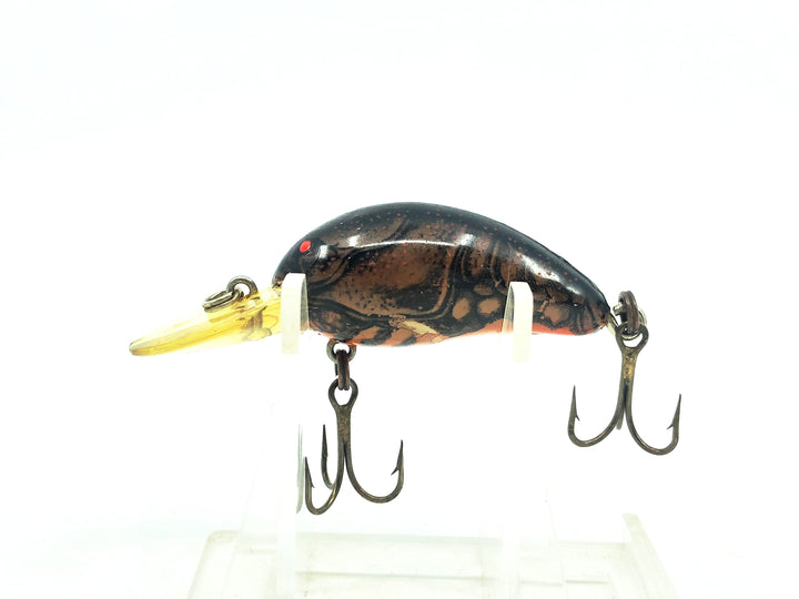 Bomber Model A 5A, XC4 Dark Brown Craw Orange Belly Color Screwtail Model