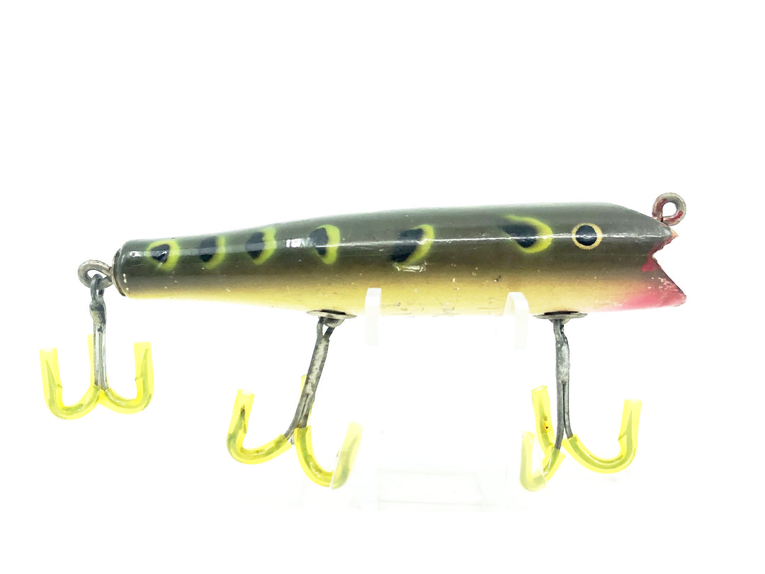 Creek Chub 2000 Darter in Frog Color 2019 - Vintage Wooden Lure