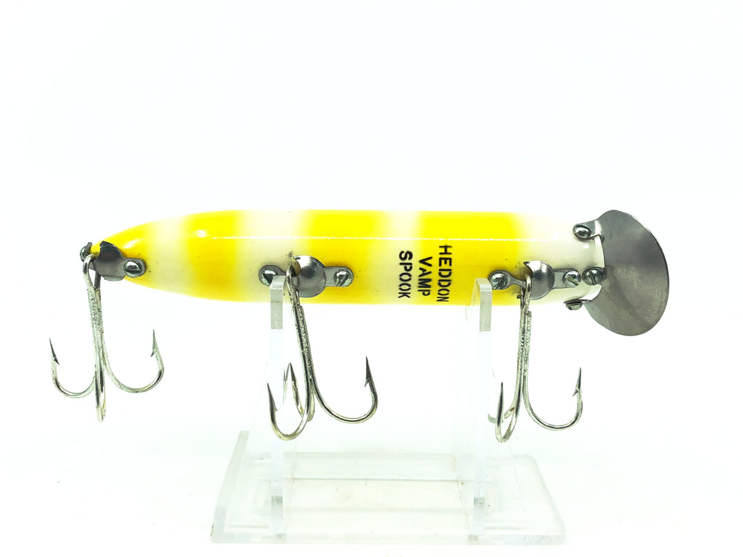 Heddon Vamp Spook, SIMA-Yellow/White Color