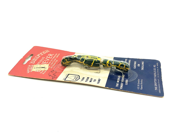 Drifter Tackle Baby Jointed The Believer, Crackle Back Frog Color on Card