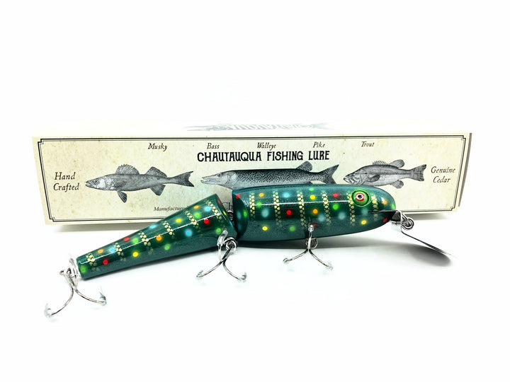 Jointed Chautauqua 8" Minnow, Tannenbaum Color - Limited Color