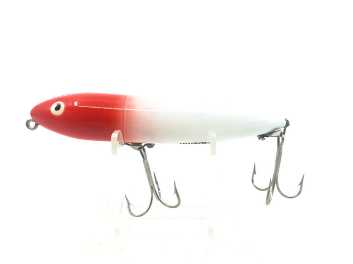 Heddon Swayback Zara Spook, RH Red Head/White Color