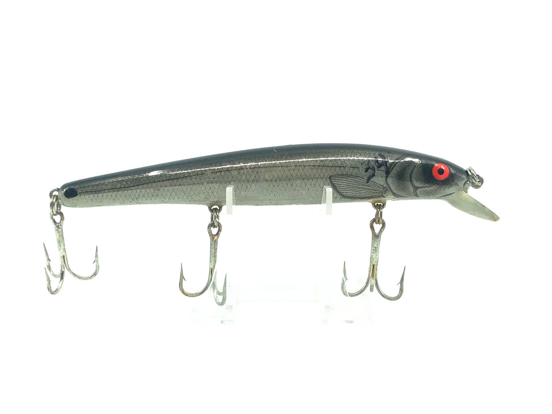 Bomber Magnum Long A 16A, X40 Silver Shad Minnow Color