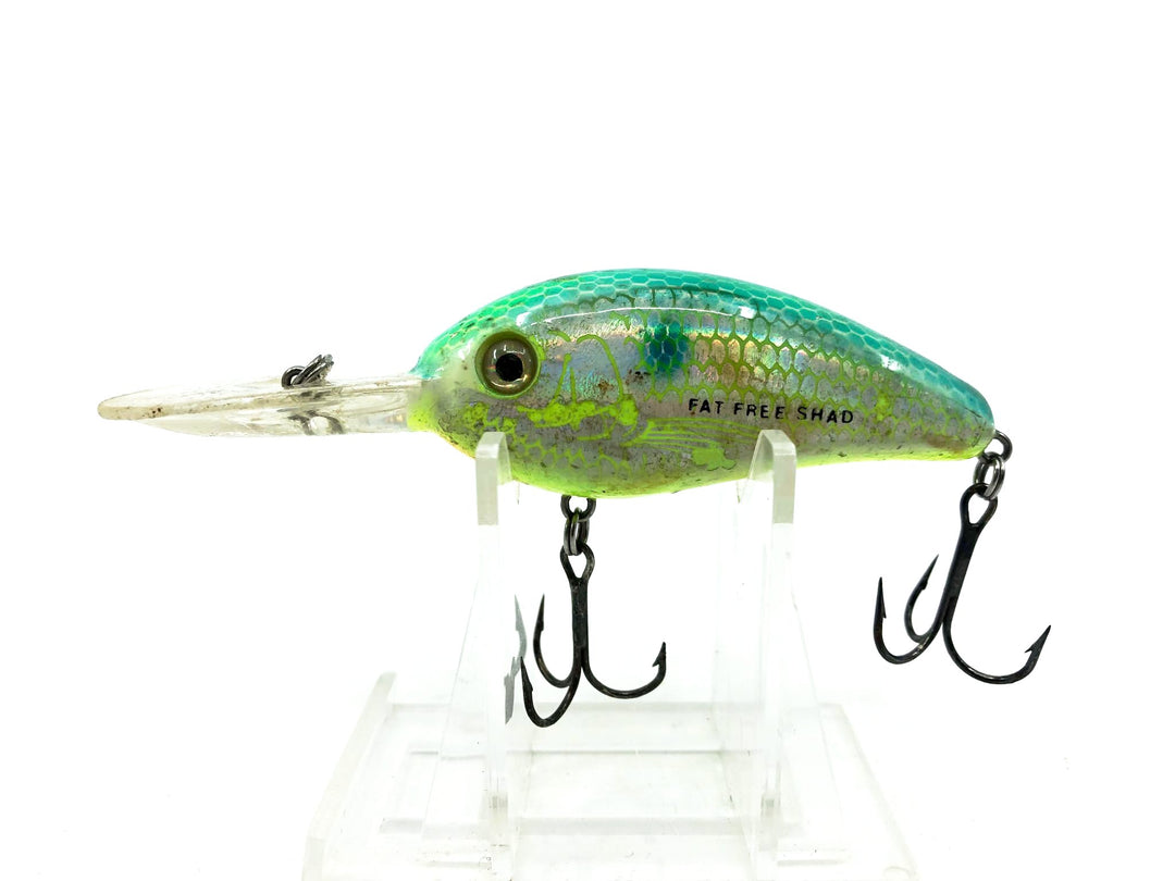 Xcalibur Bill Dance Fat Free Shad in Green/Yellow Shad Color