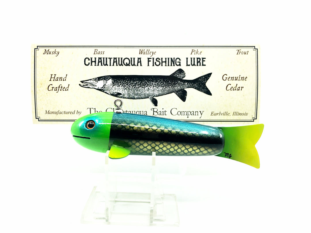 Chautauqua 5" Spearing Decoy Green Racer Color with Box