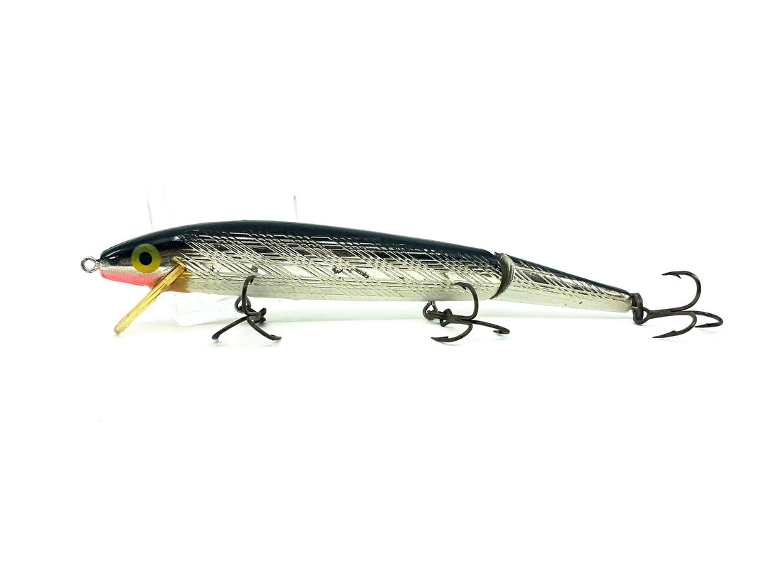 Rebel Jointed Floater J20S, #1 Silver/Black Back Color