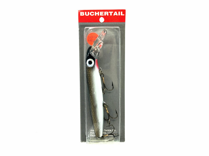 Joe Bucher Tackle Co. Buchertail Baby Depth Raider 6", Sucker Color New on Card