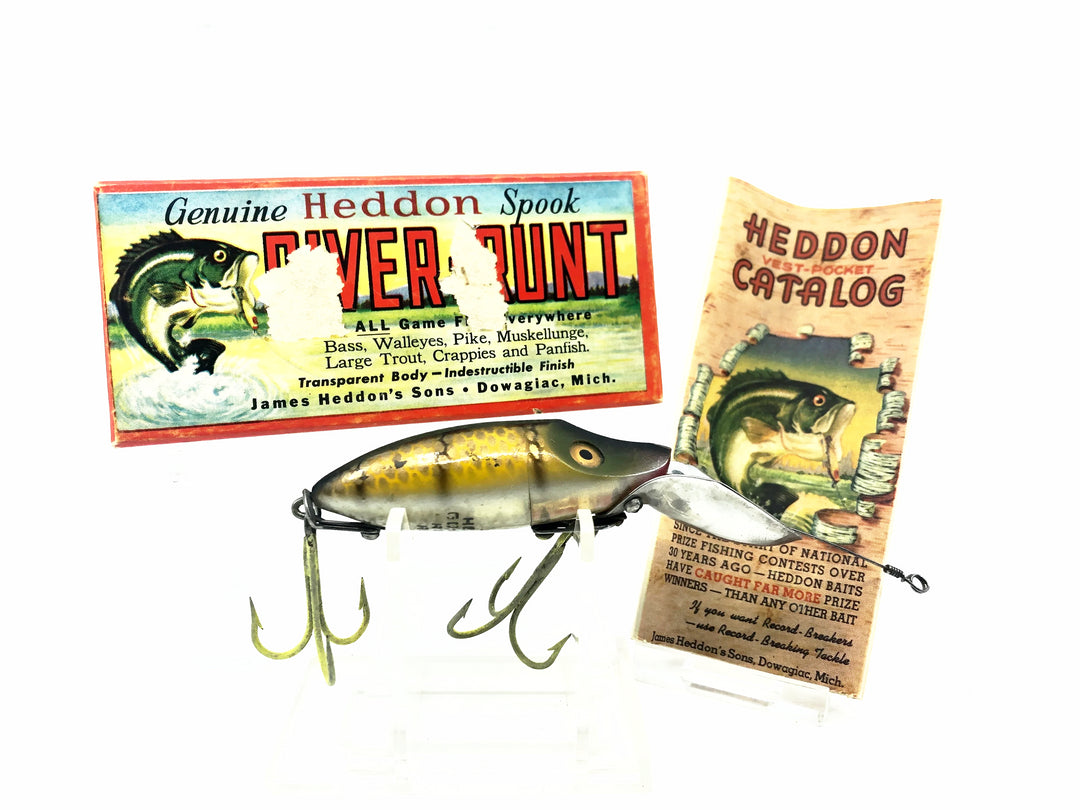 Heddon River Runt D9110-M Pike Color, with Box - Scoop Lip