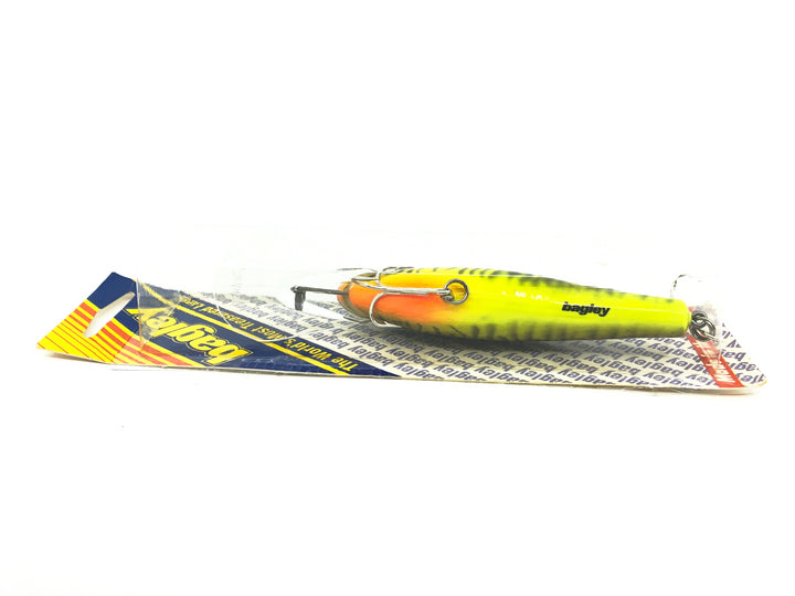 Bagley Diving DB04-LM9, Little Musky on Chartreuse Color on Card