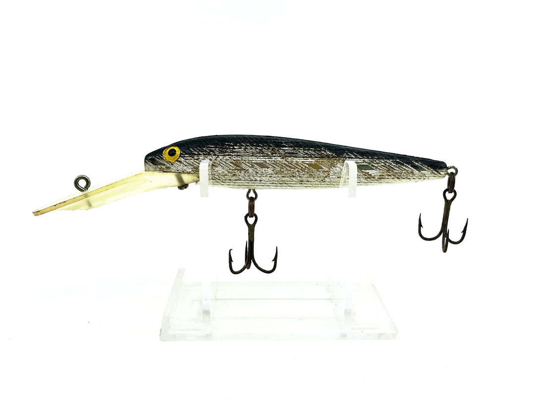 Rebel Spoonbill Minnow D10S, #01 Silver/Black Back Color