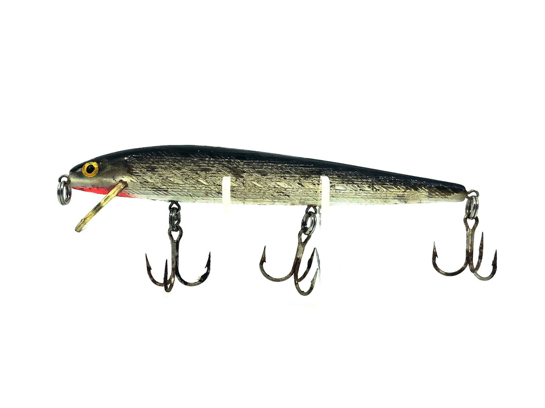 Rebel Floating Minnow F20S, #01 Silver/Black Back Color