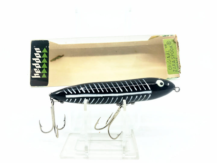 Heddon Original Zara-Spook Sway Back, XBS Black Shore Color with Box