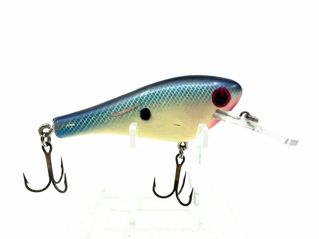 Poe's Super Cedar RC-3, Blue Back/Pearl White/Hot Throat Color