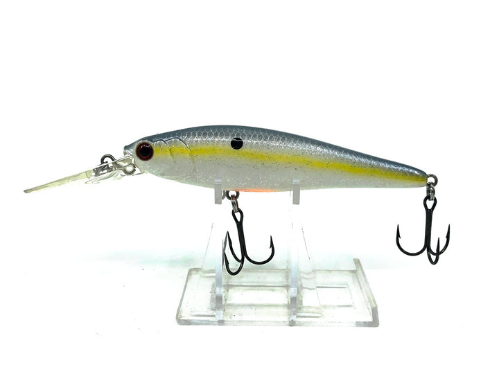 H20 Xpress Premium Suspending Jerk Shad Bait, SS Sexy Shad Color