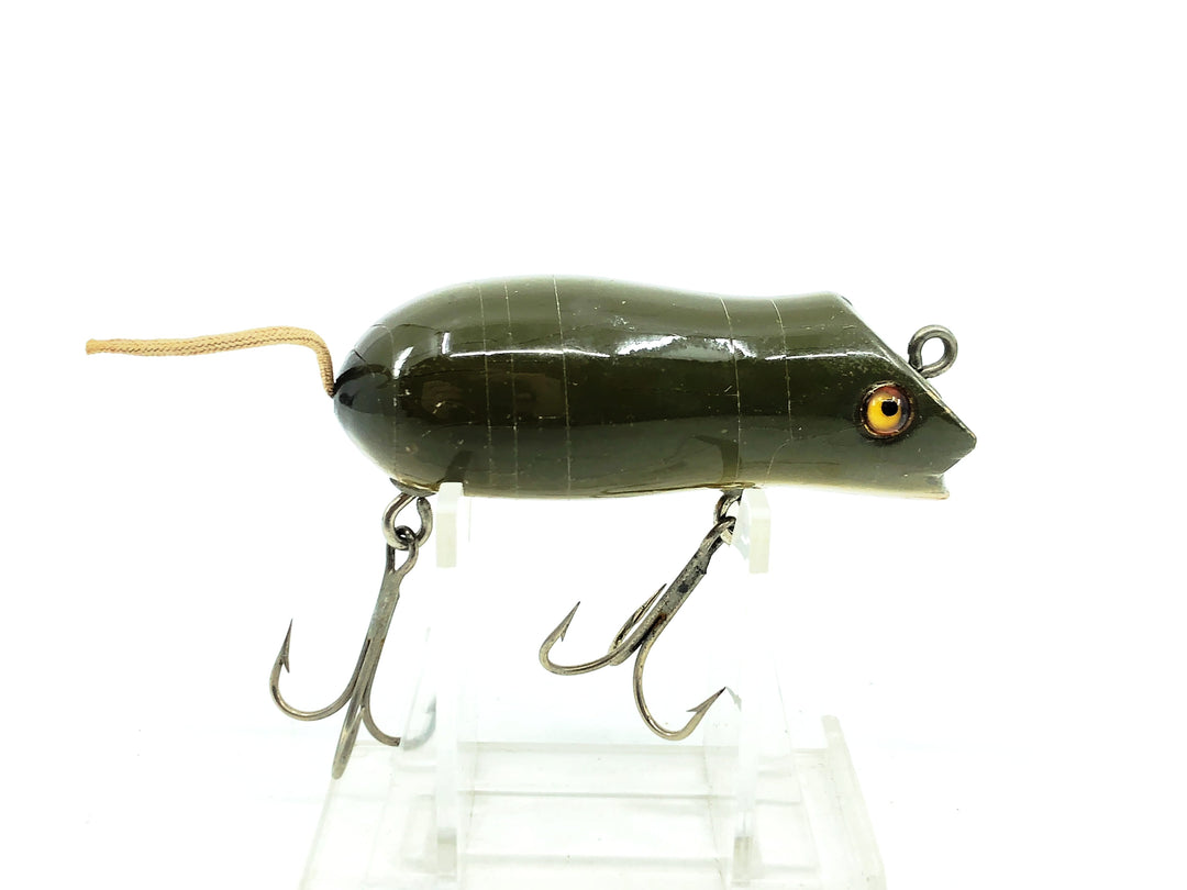 Shakespeare Swimming Mouse, Dark Green/Yellow Belly Color