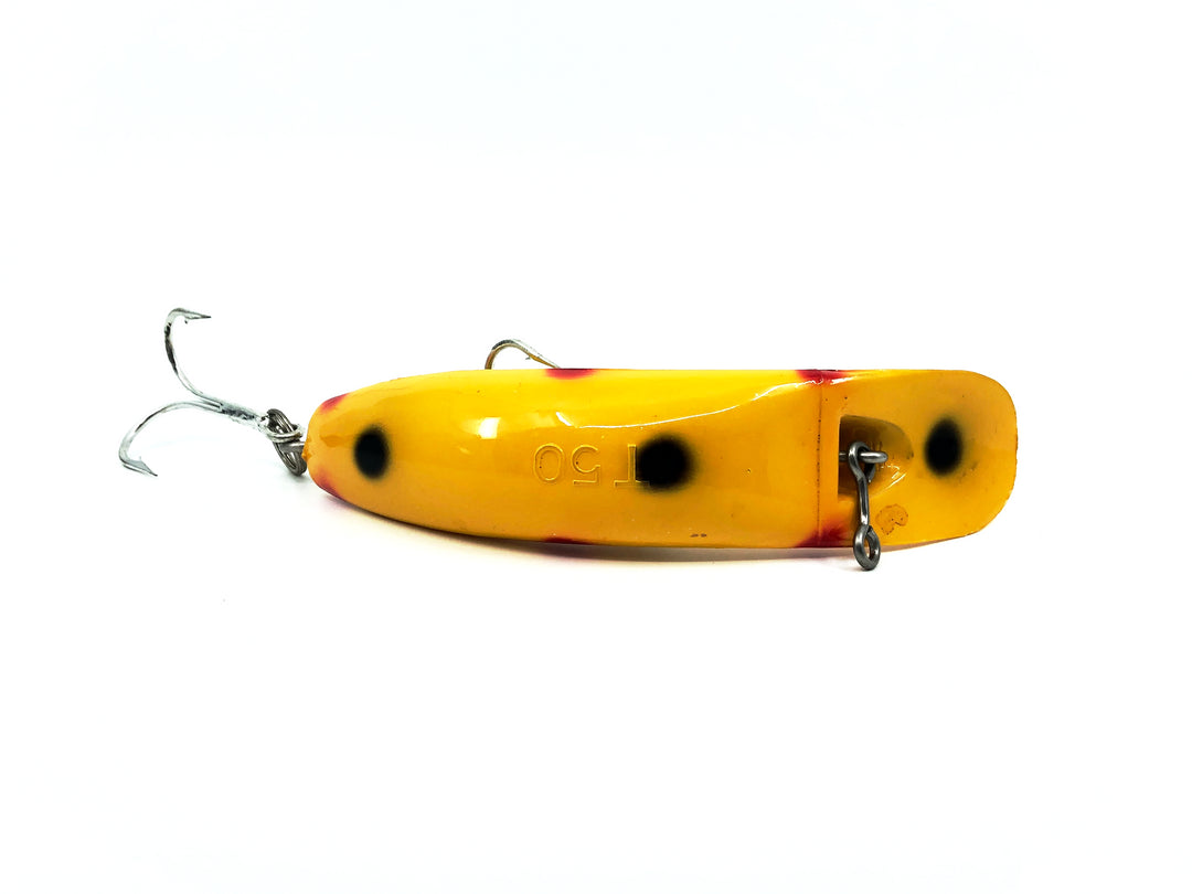 Helin Vintage Flatfish T50, Yellow with Spots Color