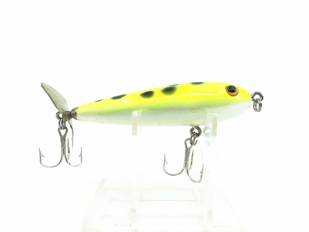 Arbogast Phred's Shadeaux Turbo, Frog/White Belly Color