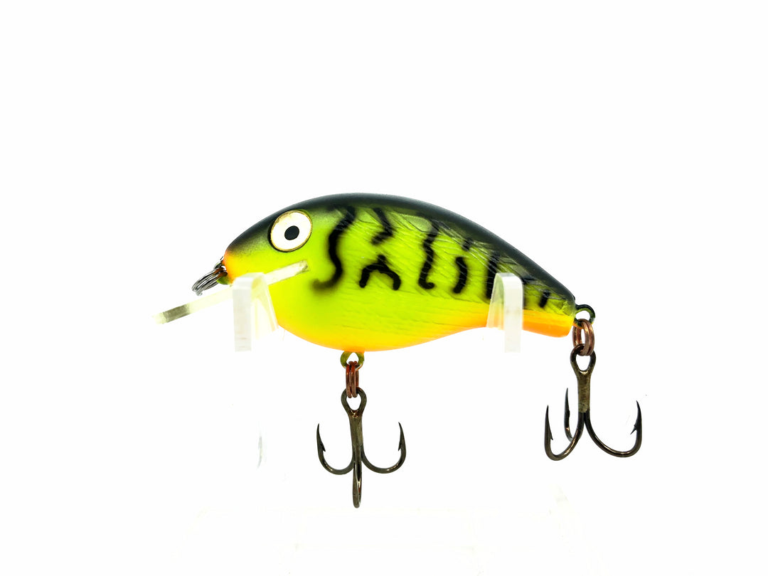 Rebel Wee R, #38 Chartreuse Black Stripes/Orange Belly Color