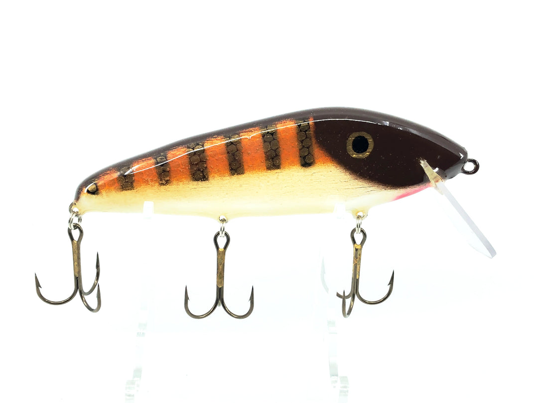 Crane 306 Musky Bait, Brown Perch/White Belly Color