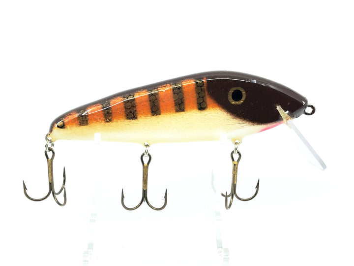 Crane 306 Musky Bait, Brown Perch/White Belly Color