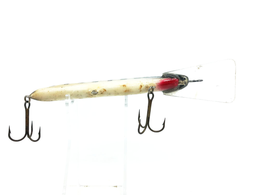 Crane 606 Musky Bait, Black Scale Perch/White Belly Color