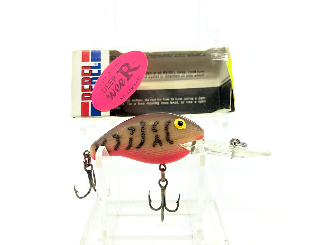 Rebel Deep Wee R, RBX Crawdad/Red Belly Color w/Box