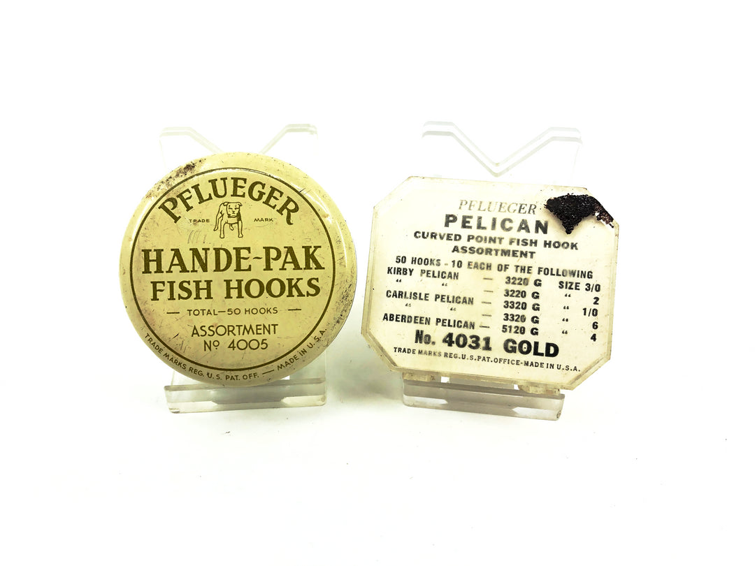 Pflueger Vintage Hook Container Combo