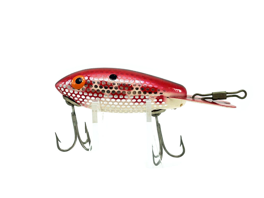 Bomber Wooden 400 Series Lure 484 Metascale Red Back Shad Color